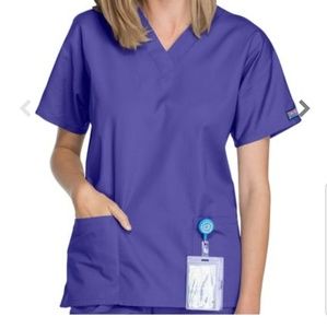Cherokee Workwear Scrub Top and Bottom Set